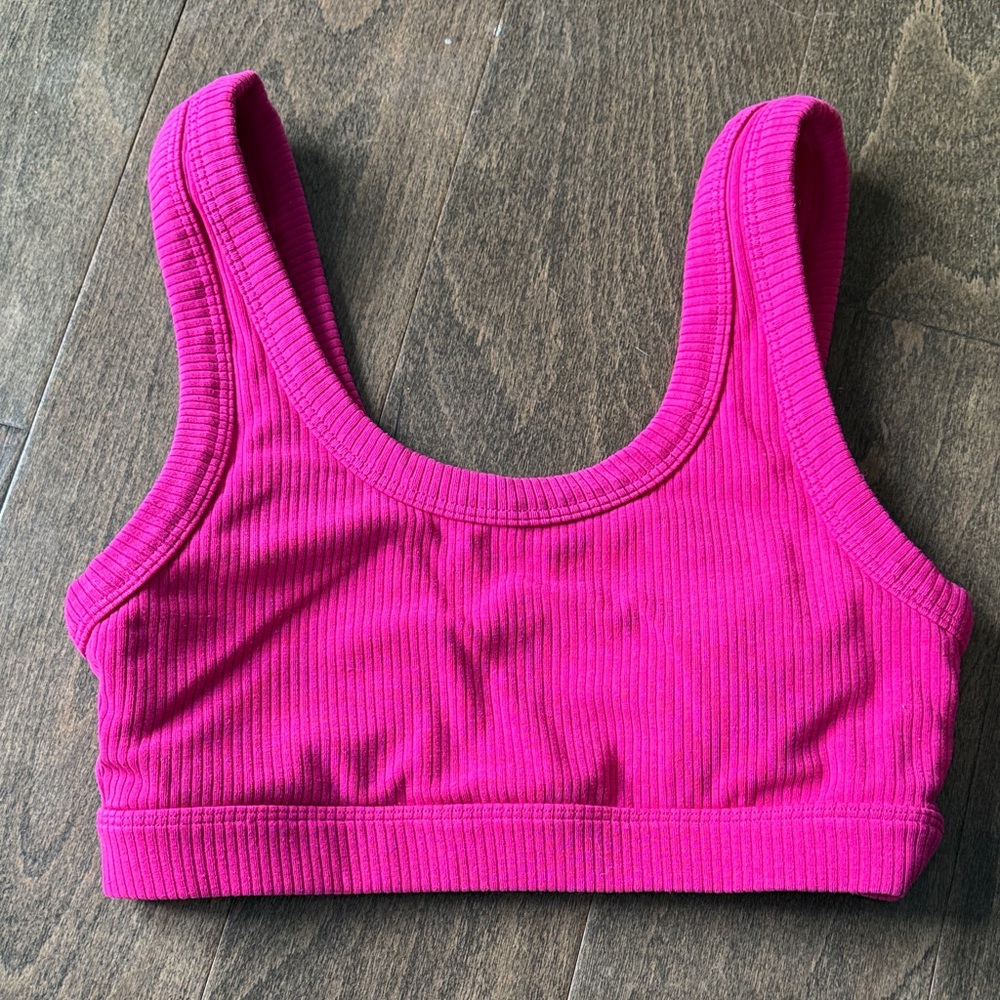 Alo Yoga Hot Pink Bra